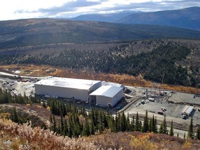 An undated photo of the Wolverine Project site in the Yukon.