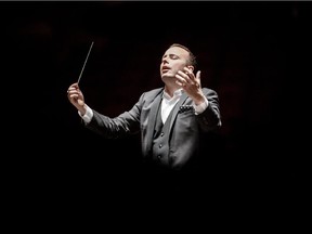 Yannick Nézet-Séguin has extended his contract with the Philadelphia Orchestra through 2021-2022. He is seen here conducting the Rotterdam Philharmonic Orchestra.