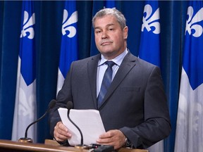 Former Quebec Education Minister Yves Bolduc.