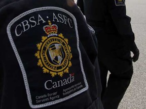 Canadian Border Services Agency patch.