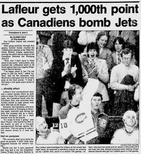Guy Lafleur. Mario Lemieux. Together. In This Incredible 1981 Photo.