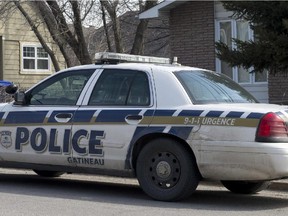 A Gatineau police car.