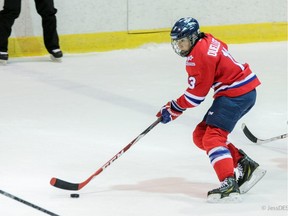 Caroline Ouellette of the Montreal Stars, who has won four Olympic gold medals with Team Canada, is the career leading scorer in the Canadian Women's Hockey League.