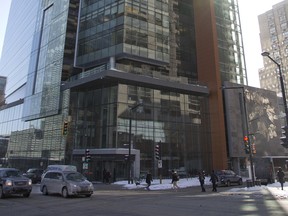 The JMSB building's southwest sidewall is considered the first ever "Solar Wall" in the world: the solar panels stretch the length of the south-west side of the mechanical penthouse, covering an approximate surface area of 300 square meters.