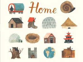 Cover illustration, in part, by Carson Ellis for her picture book, Home, published by Candlewick Press.