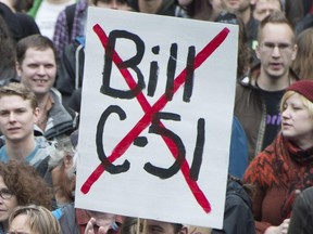 Bill C-51, the government's proposed anti-terrorism legislation, has sparked protests across the country.