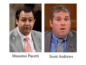 Liberal insiders say the fate of Montreal MP Massimo Pacetti and Newfoundland MP Scott Andrews has been decided by Liberal Leader Justin Trudeau after receiving the results of an independent investigation he ordered into complaints levelled against them.