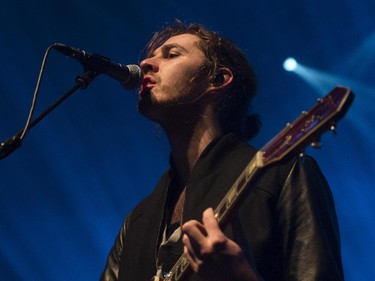 Hozier performs in concert at Metropolis in Montreal, Tuesday, March 3, 2015.