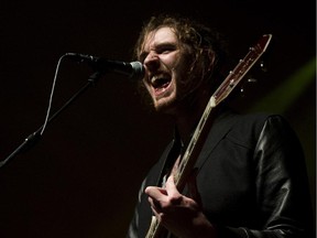 Hozier performs at Metropolis in Montreal, Tuesday, March 3, 2015.
