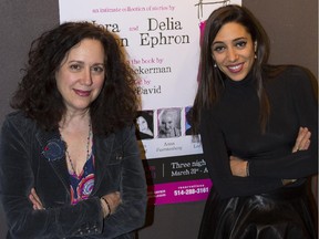 When Montreal actor and director Ellen David, left, saw Love, Loss and What I Wore in New York, she found the play to be "funny, sweet and moving" and knew she wanted to bring it to Montreal. Actor Christina Broccolini, left, is co-producing it with her and both perform in the Centaur production.