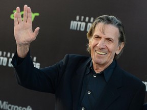 Leonard Nimoy, shown in May  2013 at the L.A. premiere of Star Trek Into Darkness, reminded us just days before he died to treasure our memories.