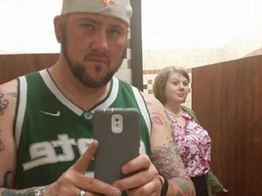 Michael C. Hughes of Rochester, Minnesota, posted this bathroom selfie on his Facebook page, with the following caption: Florida's #hb583 and Minnesota's #sf1543 will make guys like me use women's facilities. This is what that will look like. Trans people aren't trying to access bathrooms to creep on people in there, #wejustneedtopee — with Katie Cowden and Brae Carnes.