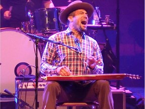 Ben Harper at the Jazz Festival on June 28, 2014.