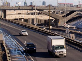 Turcot interchange  in Montreal on Wednesday, March 11, 2015.