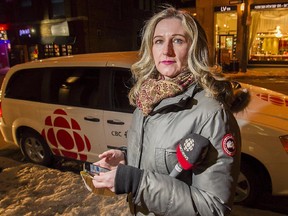"I felt shocked and violated by those words," says CBC TV reporter Tanya Birkbeck, speaking out against a phenomenon where men interrupt live news hits to yell sexual obscenities on air.