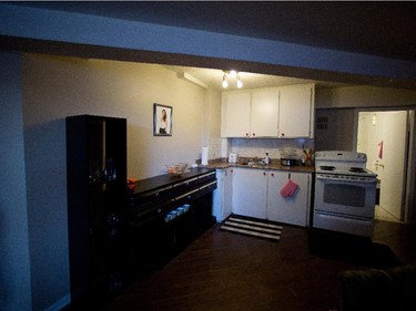 The kitchen alcove area of Zahra Tayeh's home.