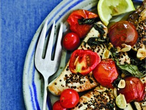 Quick to cook, colourful to look at and flavourful to eat, this southern fish dish is low-cal.