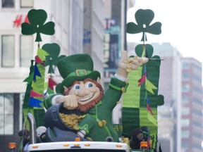 Mayor Denis Coderre says nothing will stop Montrealers from enjoying the annual St. Patrick's parade, despite threats by anti-police brutality marchers from interfering with festivities.