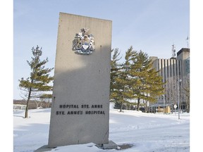 MONTREAL, QUE,: FEBRUARY 9, 2013: Ste. Anne's Hospital is shown in Ste Anne de Bellevue, west of Montreal, Saturday, February 9, 2013. (Graham Hughes/THE GAZETTE) ORG XMIT: 45863