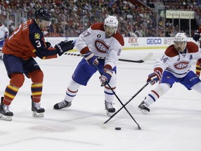 The Canadiens play the Florida Panthers at the Bell Centre on Saturday night, March 28, 2015.