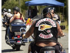 Quebec chapter of Hell's Angels in British Columbia in 2003.