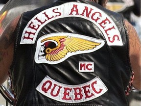 File photo of a Hells Angel.