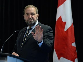 NDP leader Thomas Mulcair will have to deal with the Clarity Act issue.