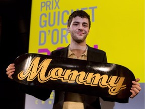 On March 4, Xavier Dolan picked up a cheque for $40,000 for Mommy – the money that came with the Guichet d’or award for the top-grossing French-language Canadian film of the year.