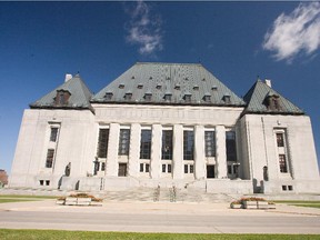 Supreme Court of Canada Building in Ottawa. (Chris Mikula / The Ottawa Citizen)