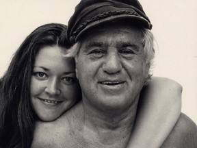 Anna Pottier  and Irving Layton in a photograph taken by Arnaud Maggs in 1983.