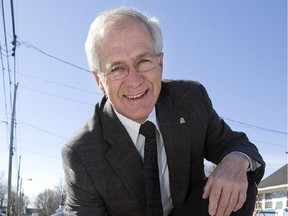 Dorval mayor Edgar Rouleau on April 14, 2009.