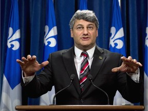 Coalition Avenir Québec's Gérard Deltell is leaving provincial politics to run for the federal Conservatives in next fall's election.