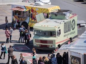 Promenades St-Bruno has launched a food-truck program outside its mall.