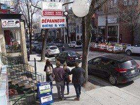 St-Denis St., between Ontario St. and de Misonneuve Blvd., part of the Quartier Latin, could see businesses open 24-hours a day if area is added to the list of Montreal's tourism zones.