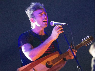 Sufjan Stevens performs Thursday, April 30, 2015 at Salle Wilfrid-Pelletier of Place des Arts in Montreal.