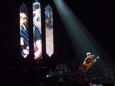 Sufjan Stevens performs Thursday night at Salle Wilfrid-Pelletier of Place des Arts in Montreal Thursday, April 30, 2015.