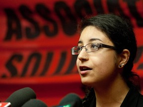 Interim spokesperson of ASSÉ, Hind Fazazi, says the association plans to move forward aggressively with its attack on the government's austerity measures.