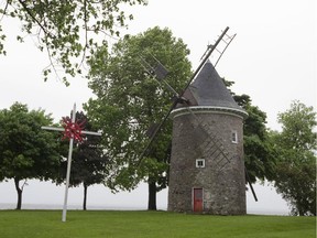 The waterfront windmill in Pointe Claire west of Montreal, Friday, June 13, 2014.