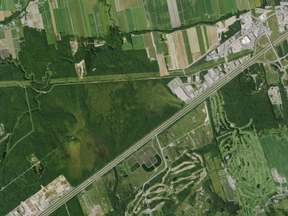 Highway 640 near Terrebonne, Quebec as seen from Google Maps.