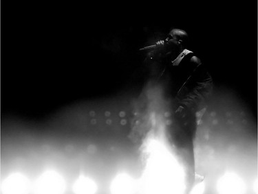 Recording artist Kanye West performs onstage during the 2015 Billboard Music Awards at MGM Grand Garden Arena on May 17, 2015 in Las Vegas, Nevada.