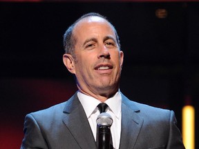 Jerry Seinfeld at New York's Hammerstein Ballroom in April 2015. Media photographers were not allowed at Seinfeld's Place des Arts performances on Thursday.