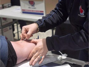 Only three in every 100 Quebecers eligible to donate blood actually do.