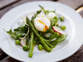 This spring salad was entered in a food competition held by members of the Foodie Collective, a group of friends who love to cook.