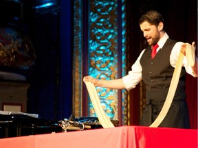 Chef Davide Bazzali likes to make his pasta while belting out an aria.