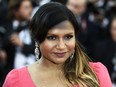 Mindy Kaling at the Cannes screening of her latest movie Inside Out. Her former Office co-star B.J. Novak broke her heart, she says.