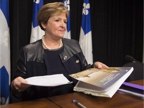 File photo: Quebec Auditor General Guylaine Leclerc