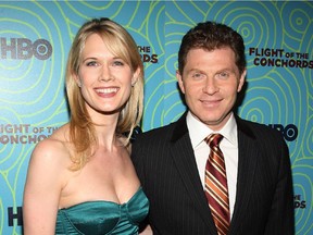 Stephanie March claims Bobby Flay's food empire was built on her "amazing palate."