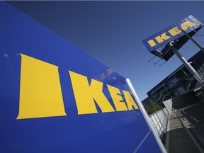 An IKEA store.