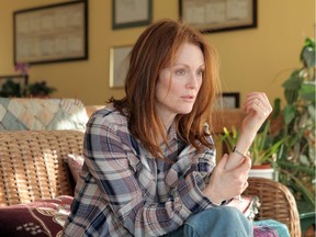 Julianne Moore is Alice in the film "Still Alice." Moore won an Oscar for her depiction of a woman suffering from early onset Alzheimer's disease.