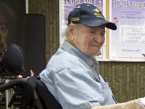 92 year old WWII veteran Wolf William Solkin.